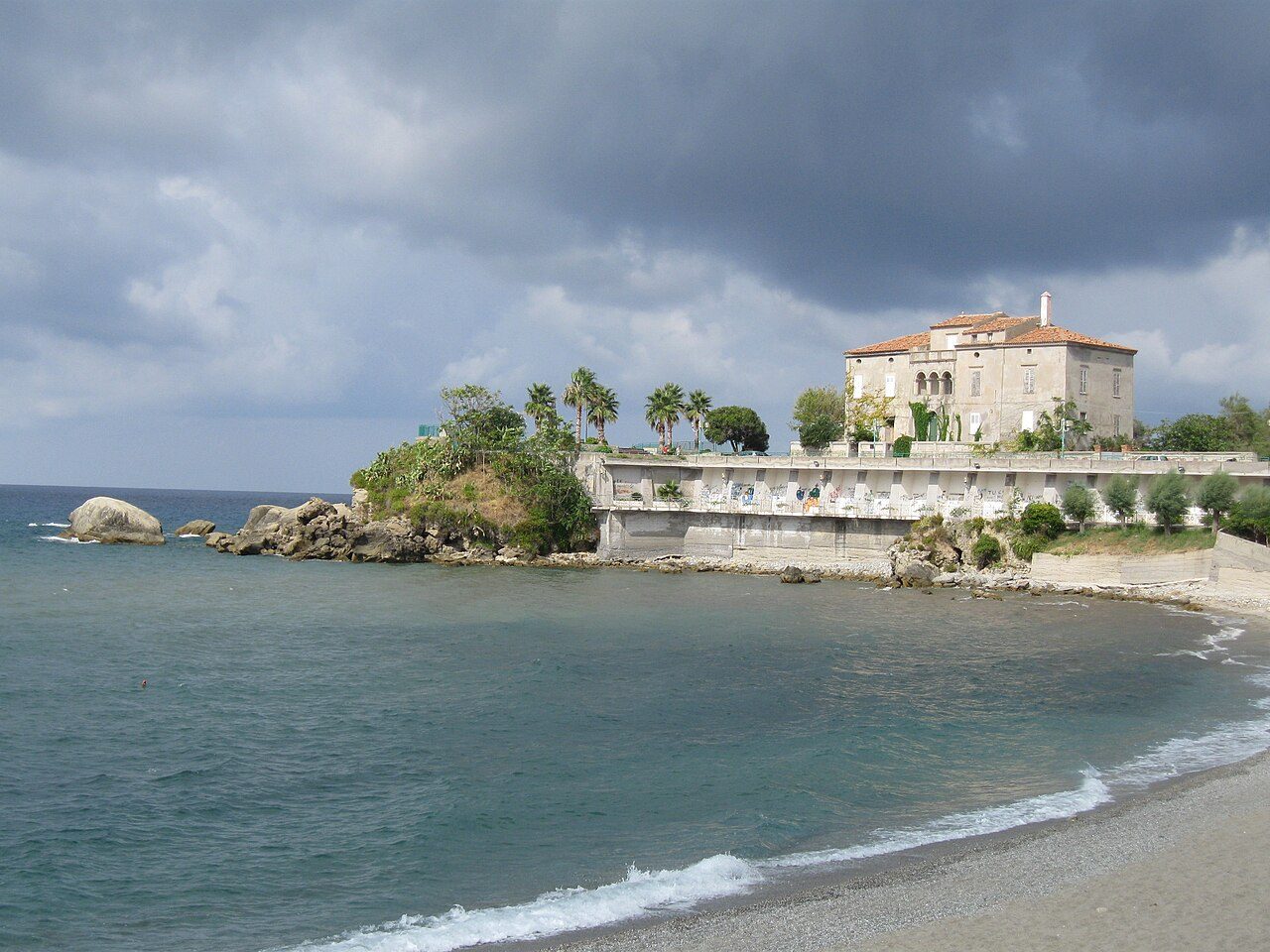 La spiaggia di Belvedere Marittimo